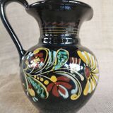 Flowery painting vase