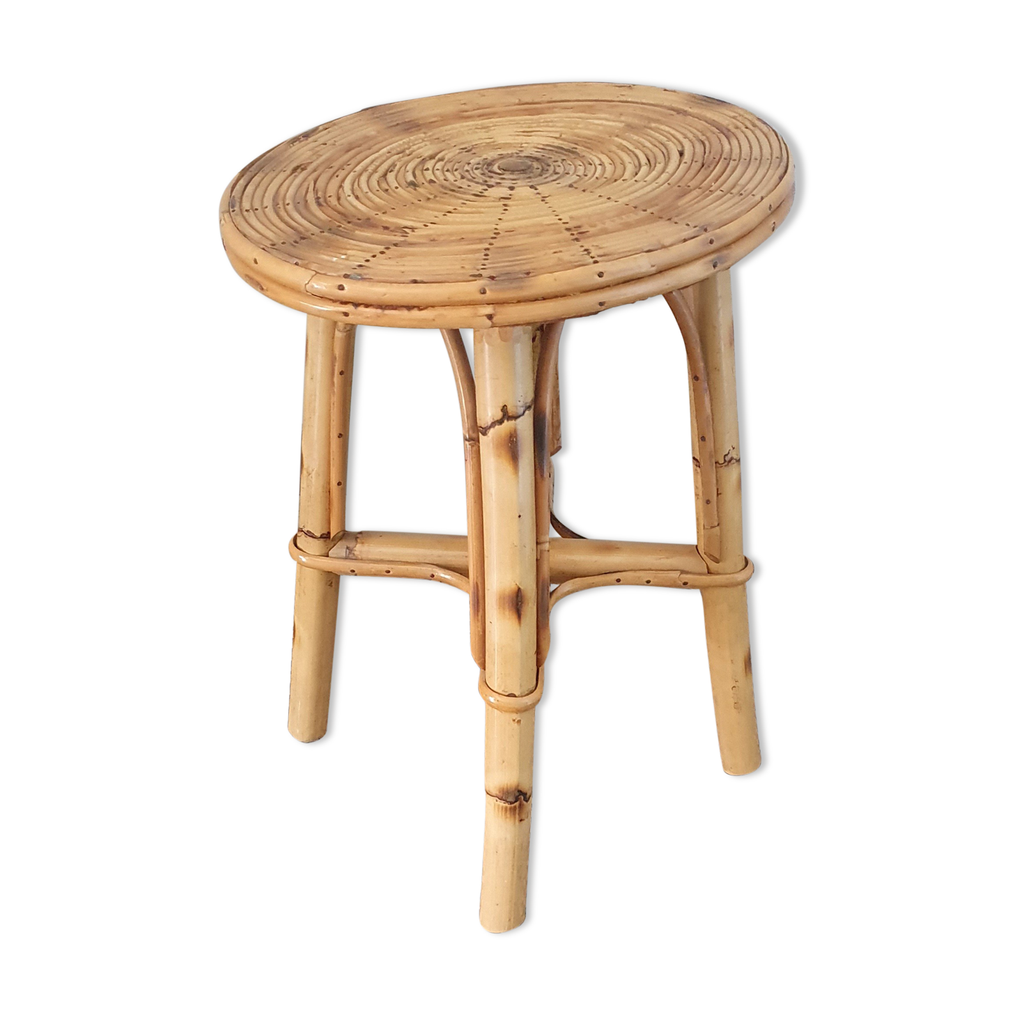 Rattan stool