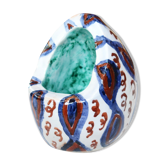 Ceramic "egg" ashtray, 50s