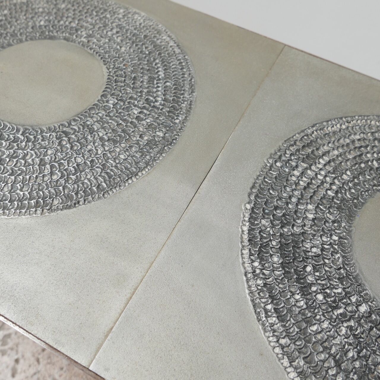 Mid-century brutalist coffee table