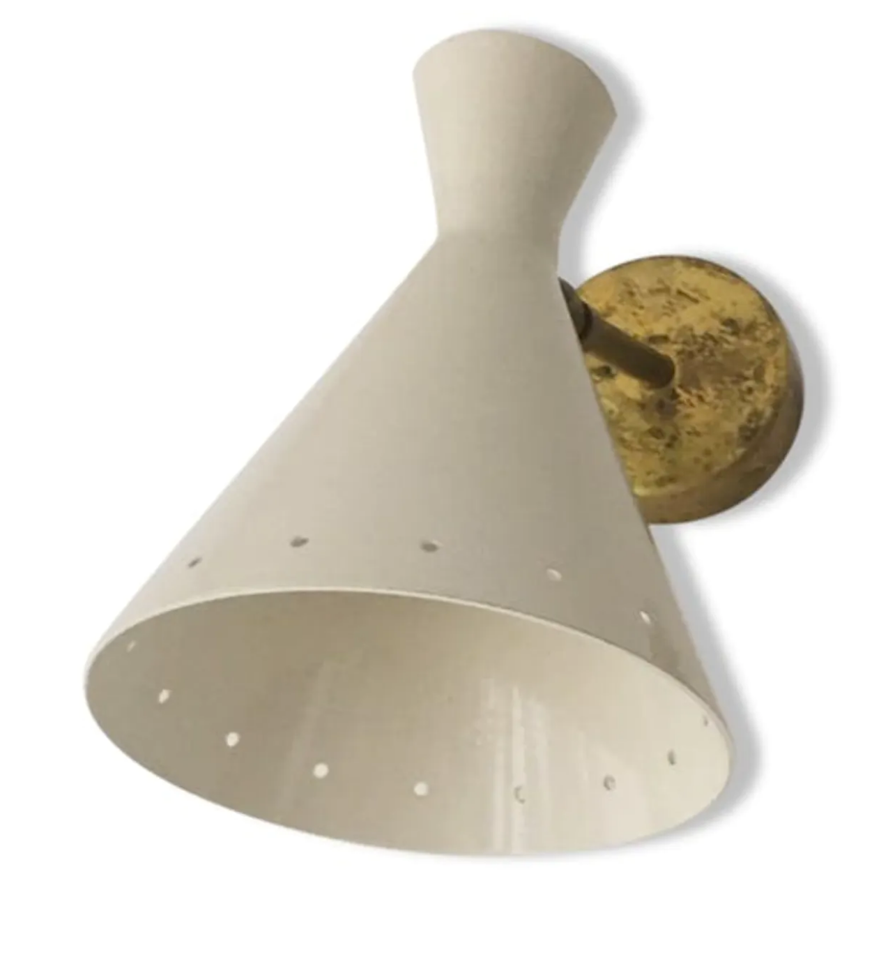 Paris of Italian appliques in the style of 1950s creations