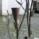 Candle holder, vintage metal chandelier