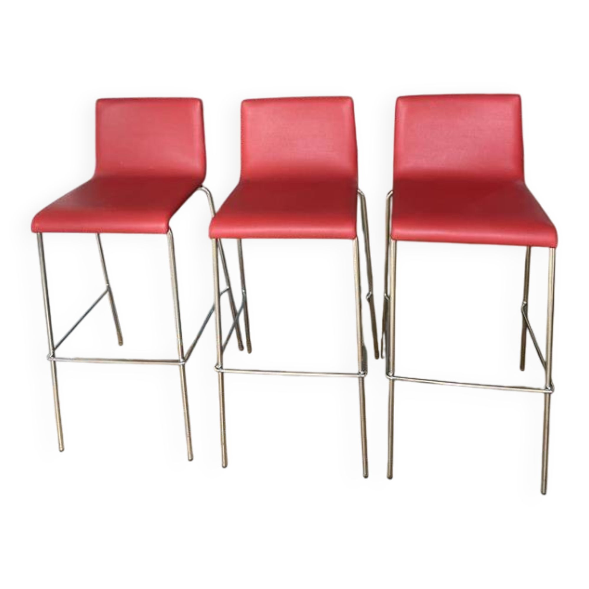 Set of Pedrali bar stools
