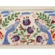Vintage Turkish rug hand-knotted 44x95 cm