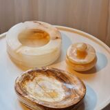 Vintage natural stone pocket emptier