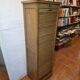Antique oak curtain cabinet