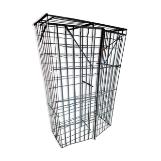 Closed Cabinet range bottles Rigid locker vintage wine cellar year 60