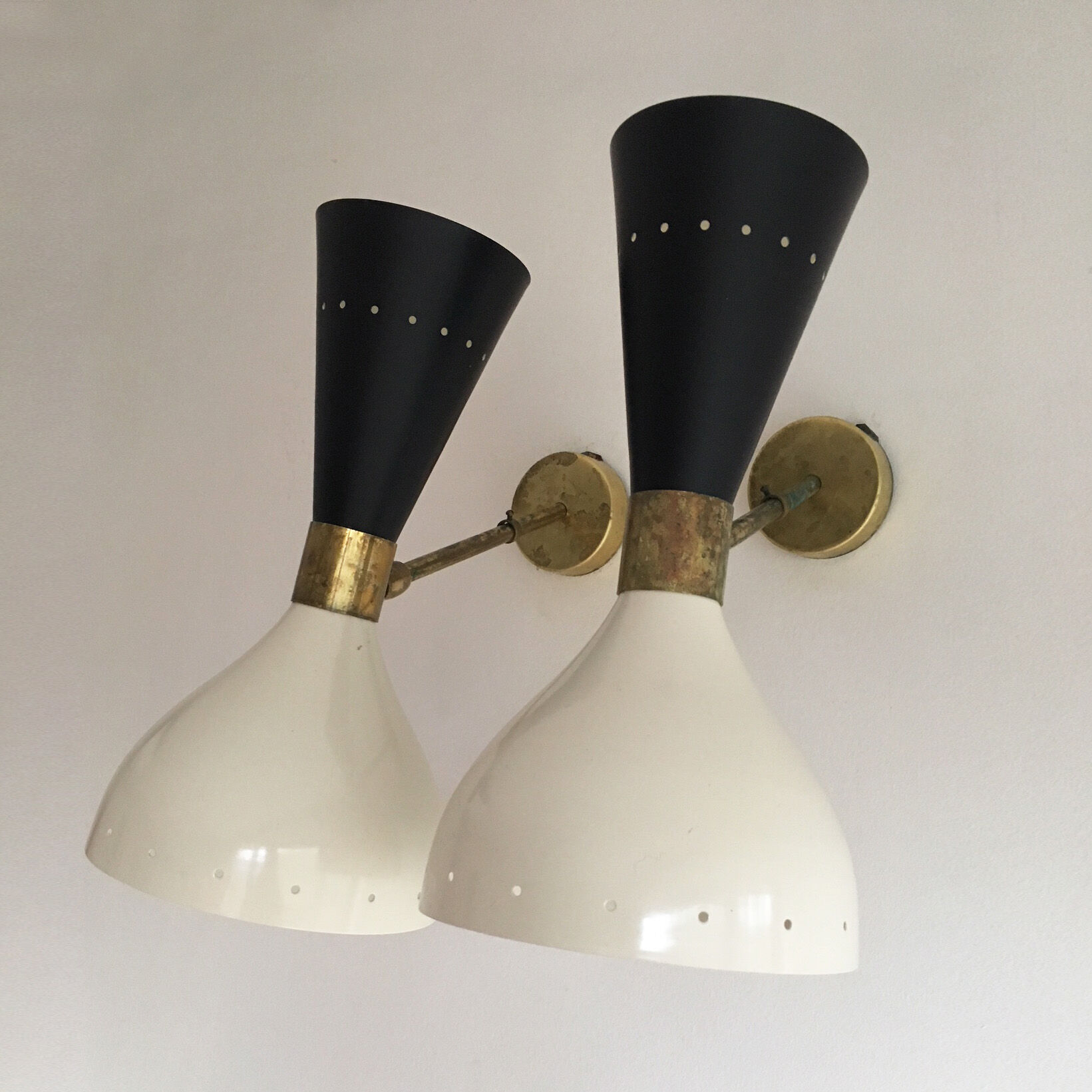 Pair of Italian sconces 1950s