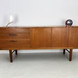 Unique vintage teak sideboard from the 1960s, produced by Nathan in the UK.