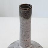Vase soliflore vintage en grès 1960