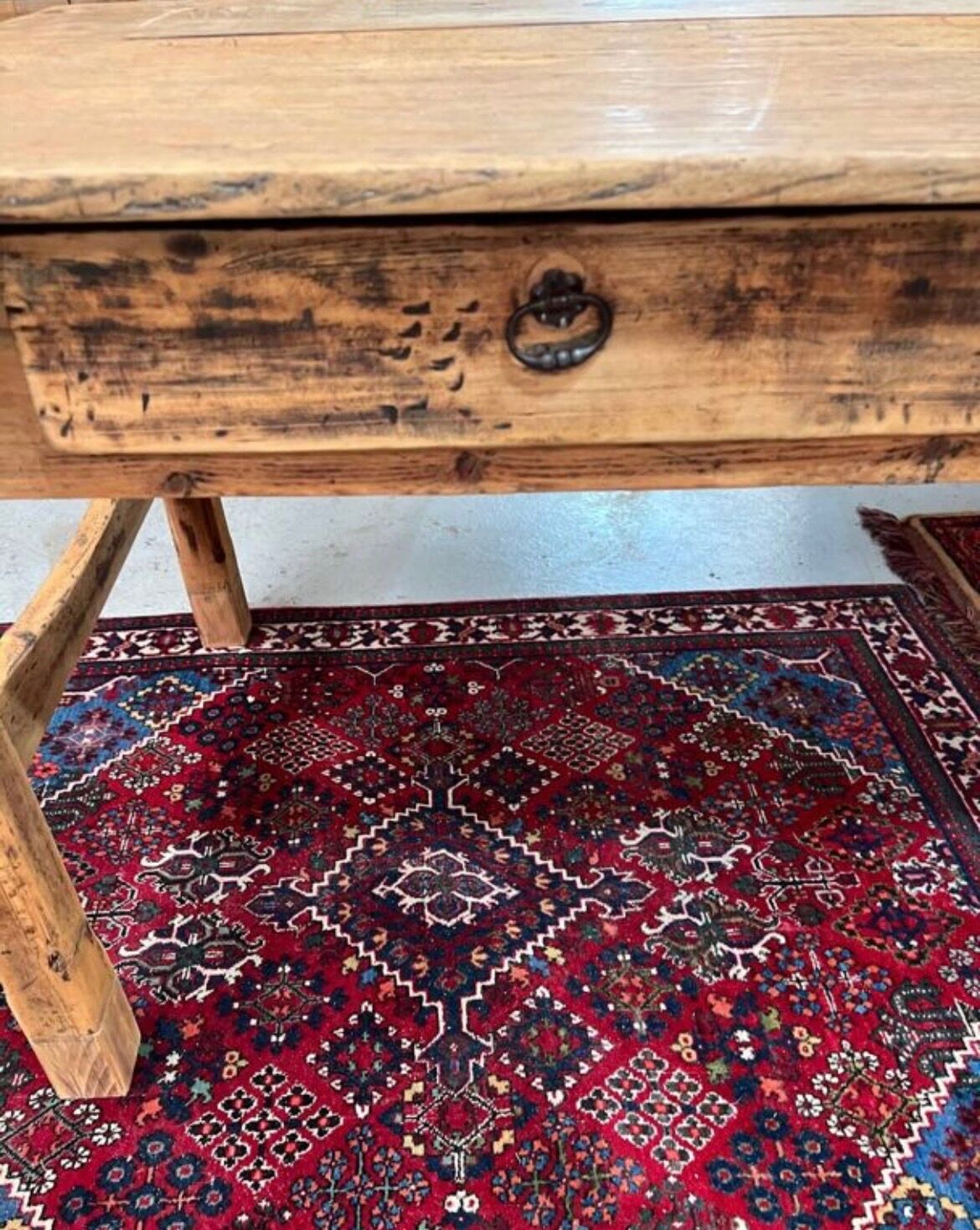 Old large farmhouse table
