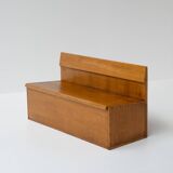 Officina Rivadossi Oak Bench, Italy 1970s
