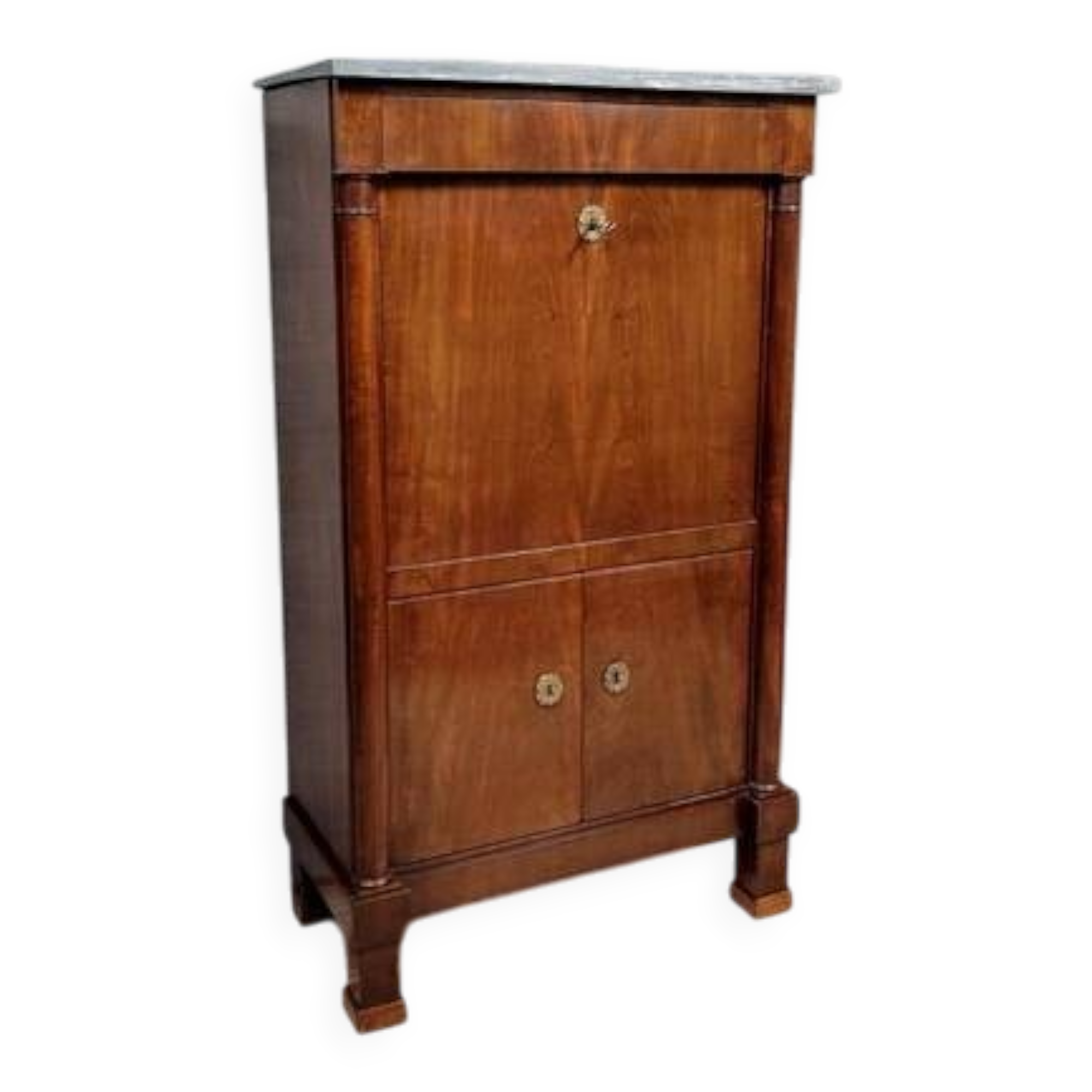 Empire period mahogany secretary circa 1800