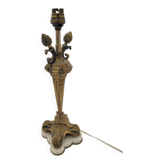 Bronze lamp base