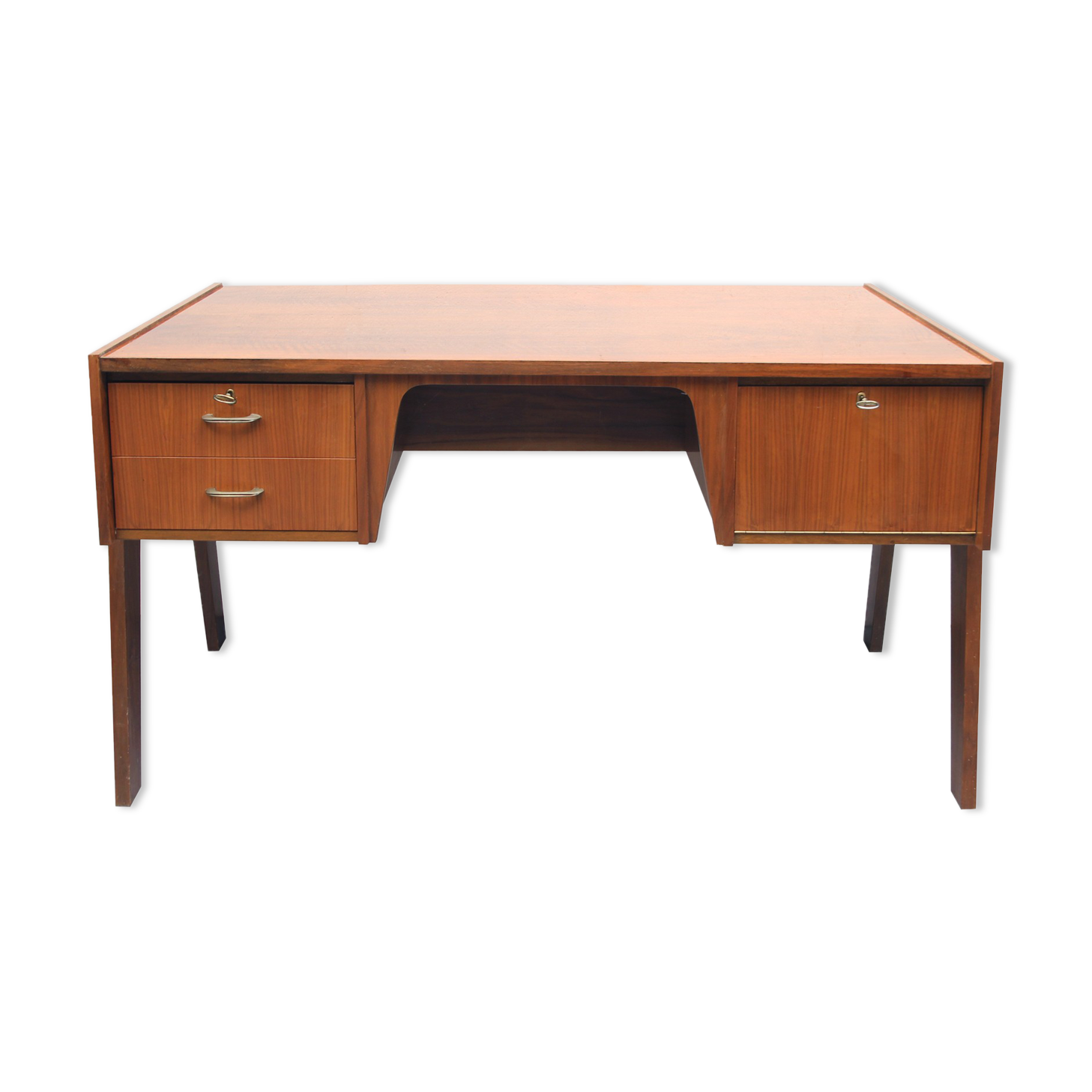 1950s desk in walnut