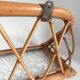 Vintage bamboo shelf