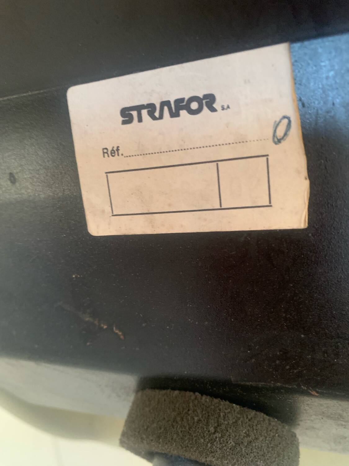 Vintage styrofoam office chair
