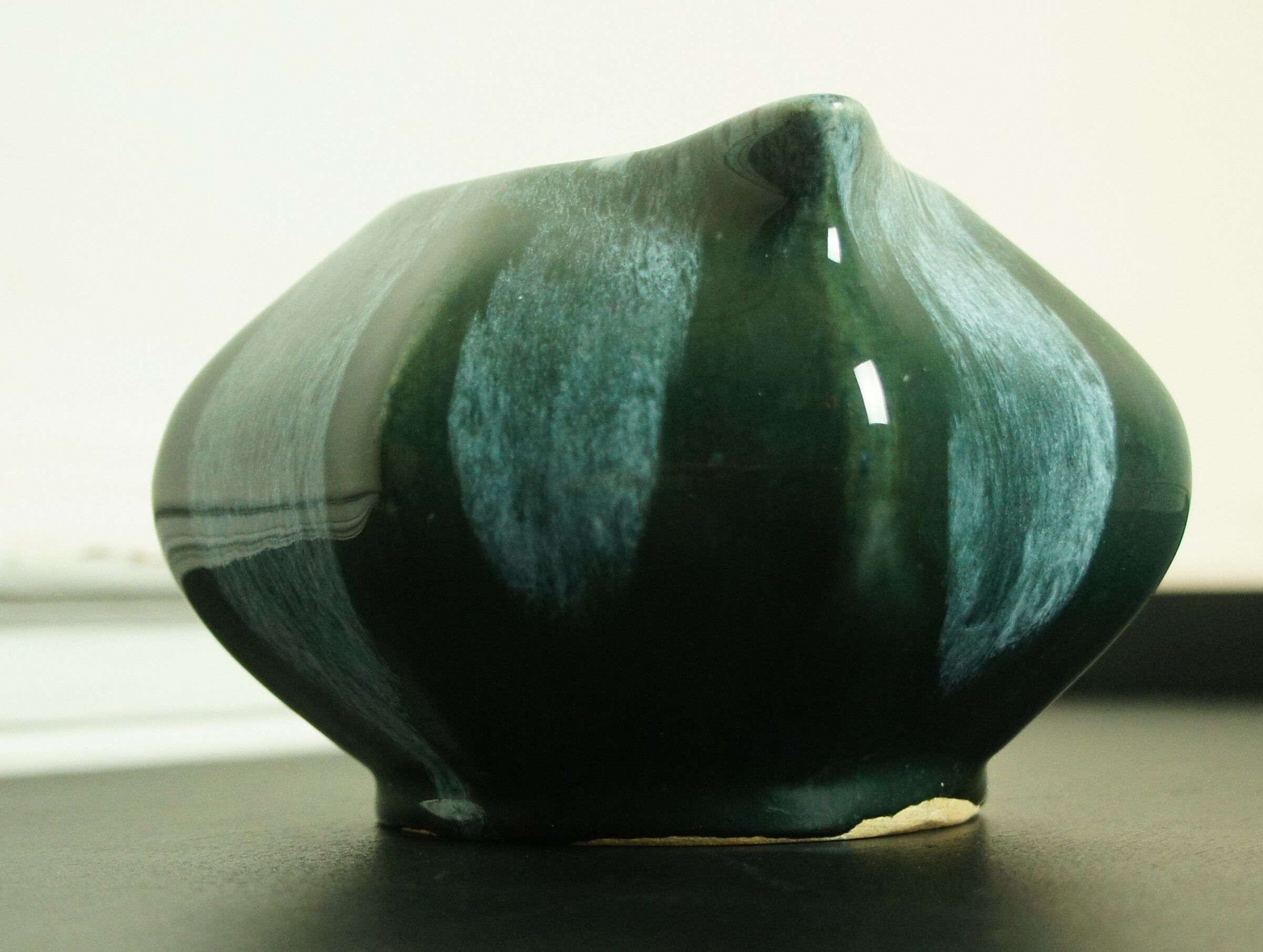 Ceramic pitcher by Elgé (Louis Gueule), Vierzon