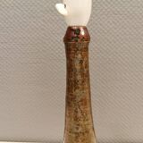 Ceramic table lamp, by Helle Allpass, Denmark 1970s.