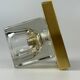60s 70s Peill & Putzler Cube wall lamp ceiling lamp ice glass space design