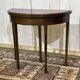 Table à jeux anglaise en acajou du début XXème