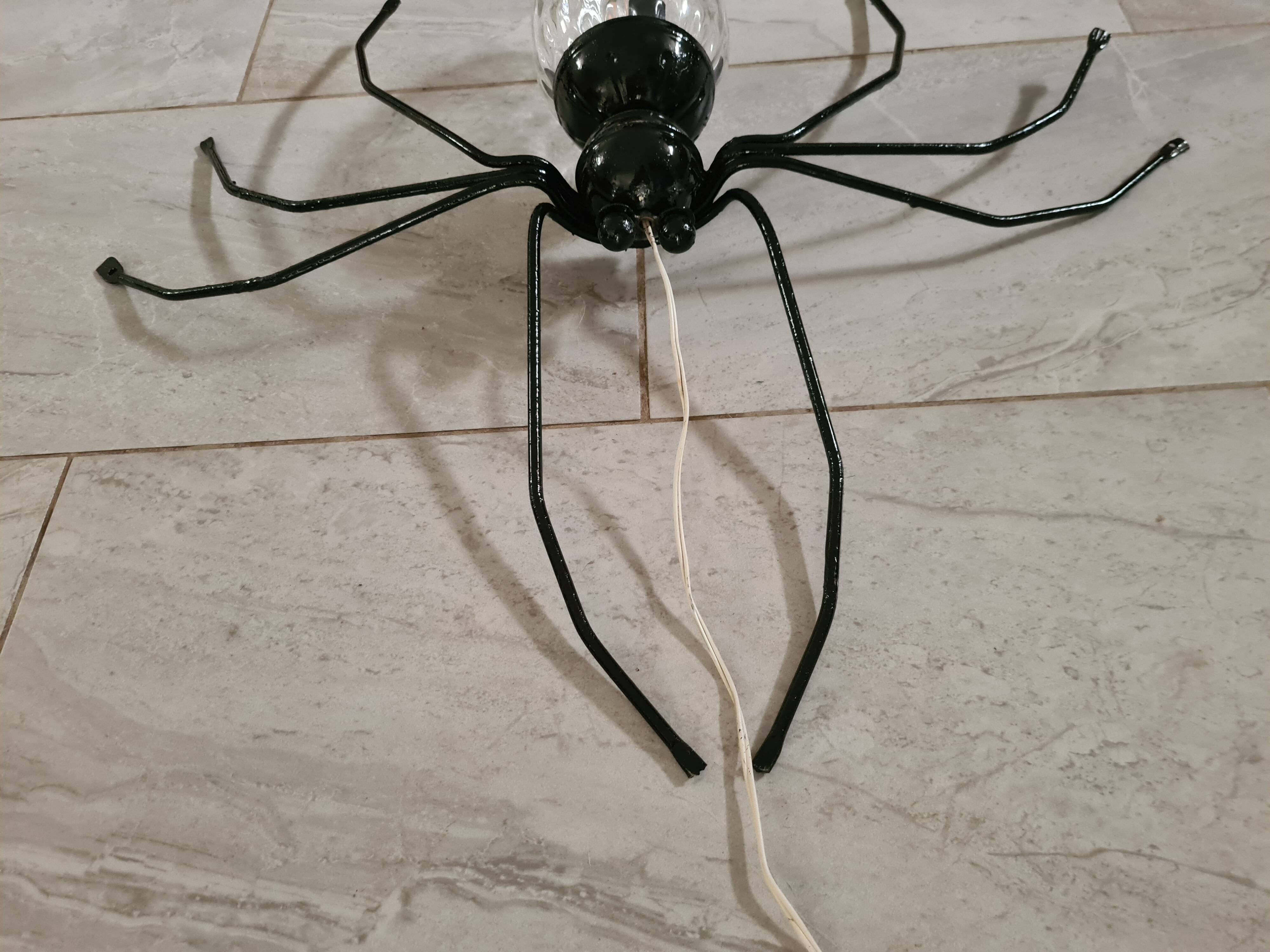 Vintage Italian Wall Light Spider Murano