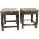 Yunfu – Pair of Chinese elm side tables