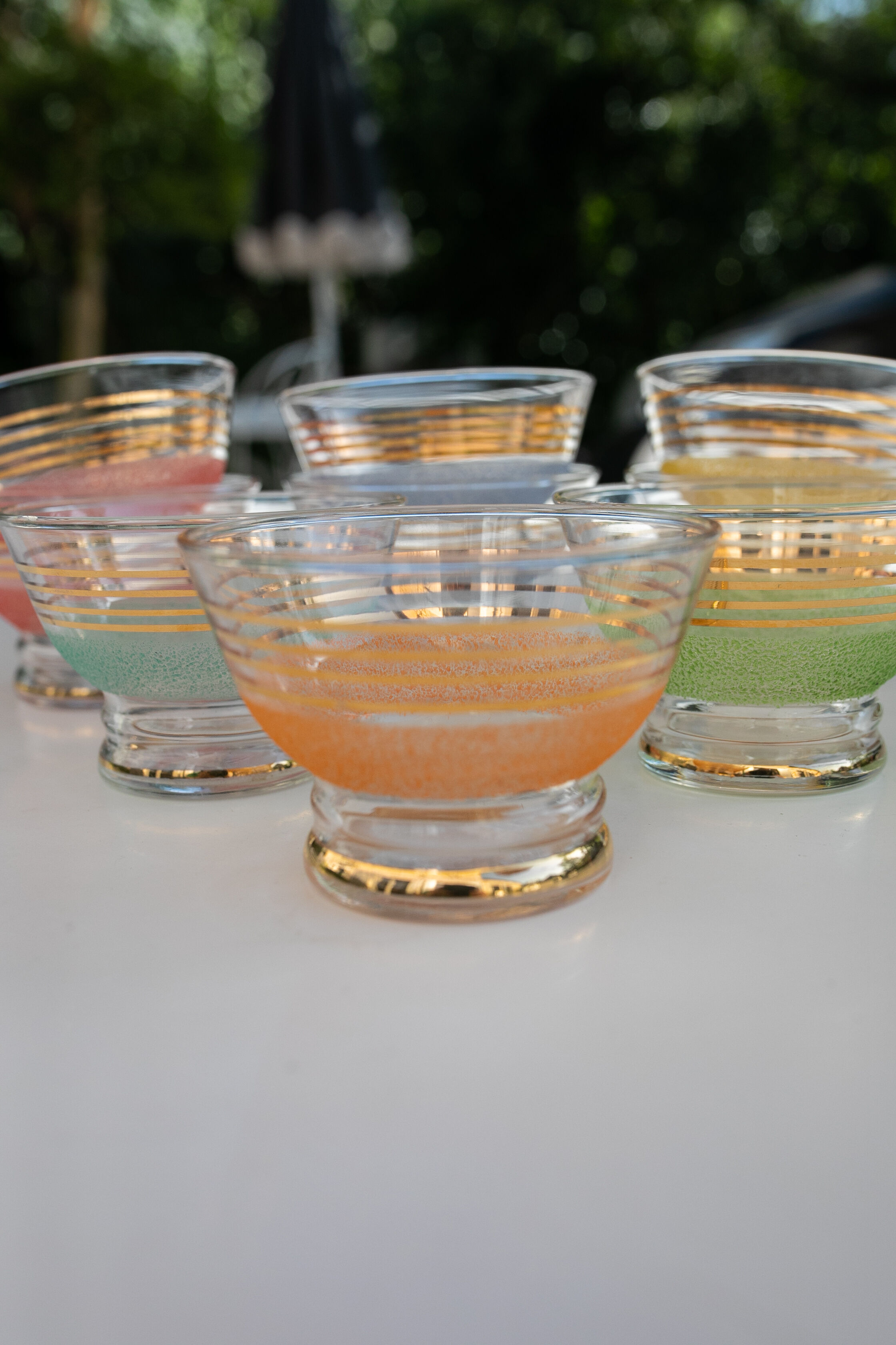 Verres granités