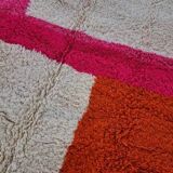 Moroccan rug in natural wool 2.5 x 1.5 m