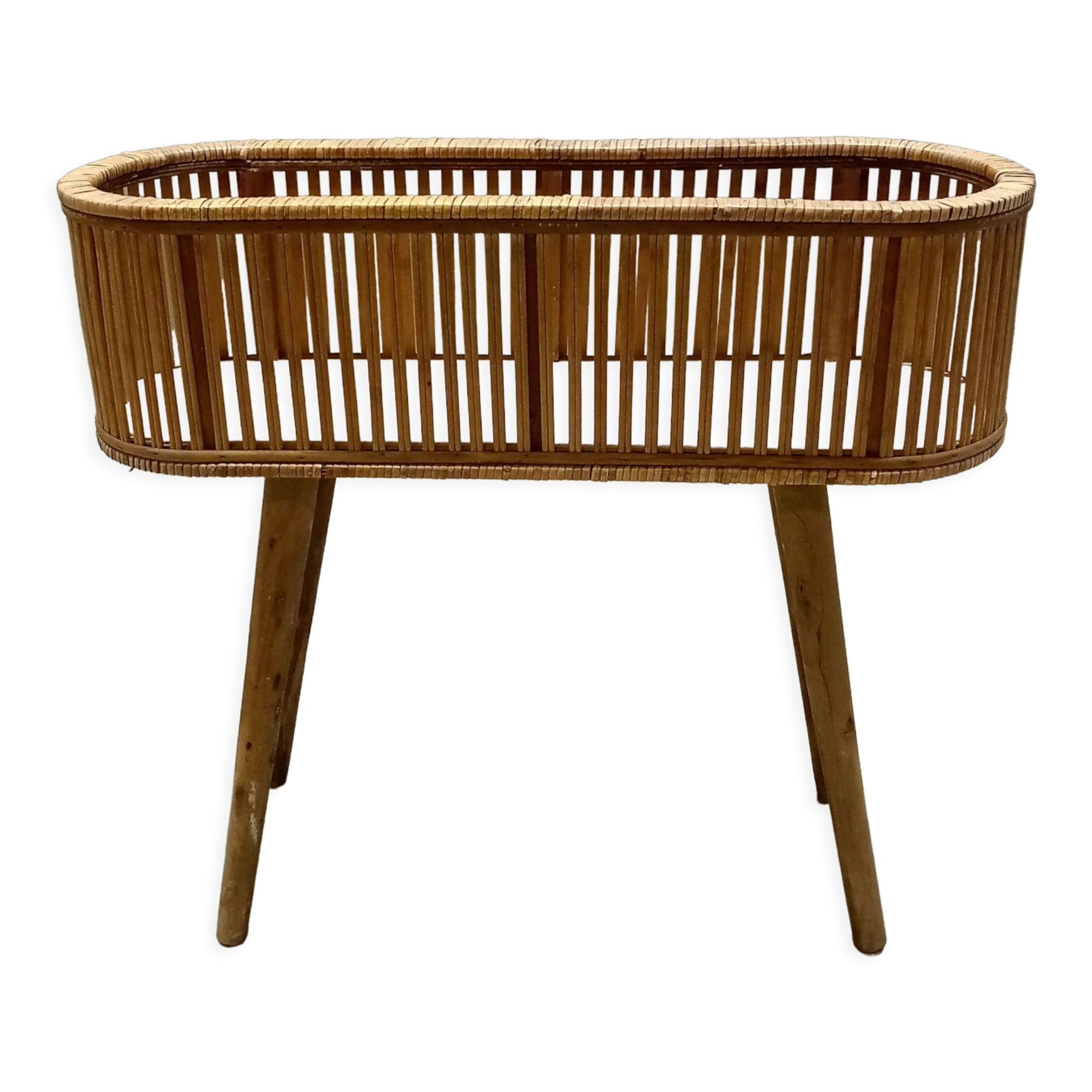Danish cane flowerbench