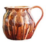 50s pitcher or jug in glazed ceramic
