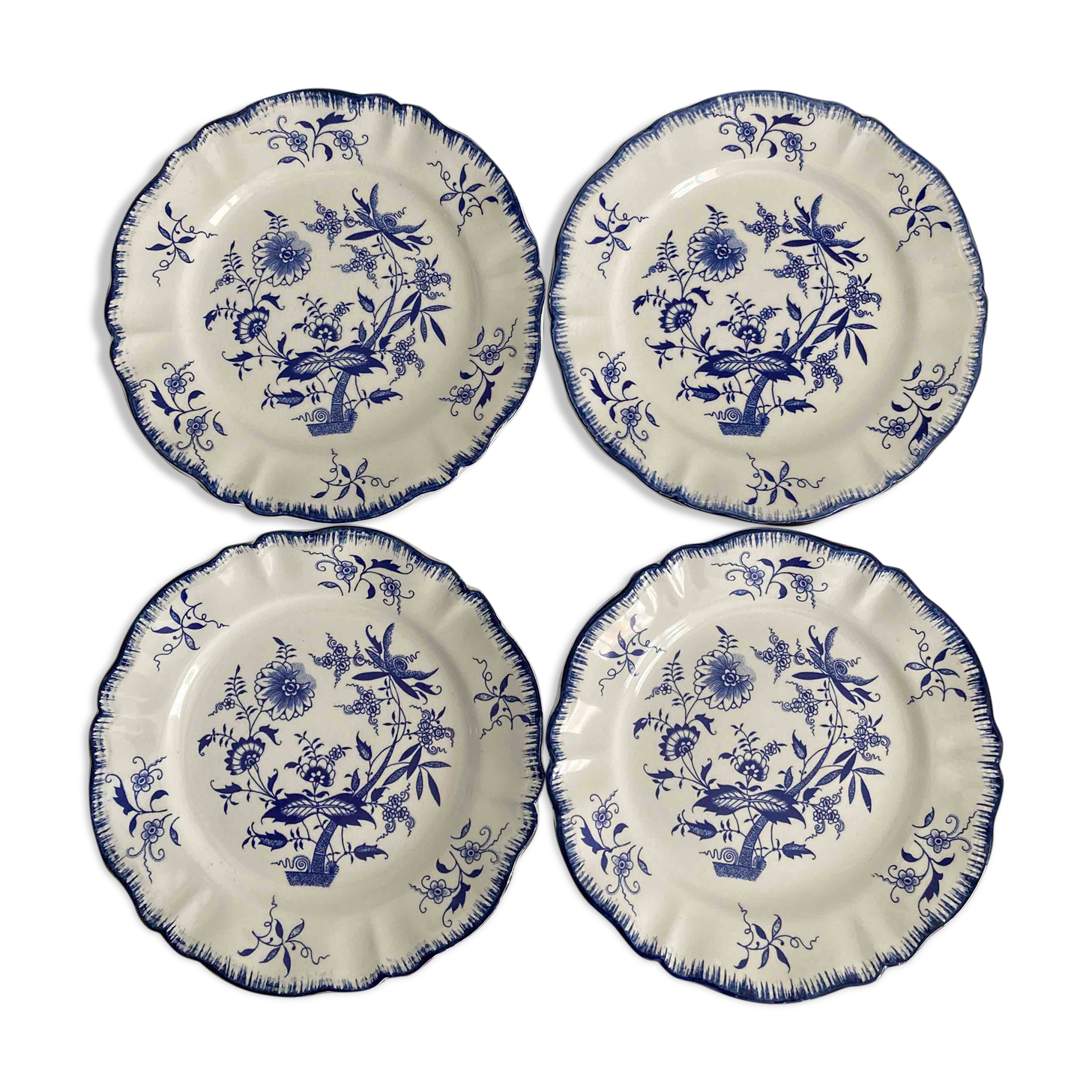 Dessert plates Sarreguemines "Lancaster"