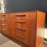 Vintage teak chest of drawers – 8 drawers – G-Plan Fresco – 1960s