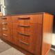 Vintage teak chest of drawers – 8 drawers – G-Plan Fresco – 1960s