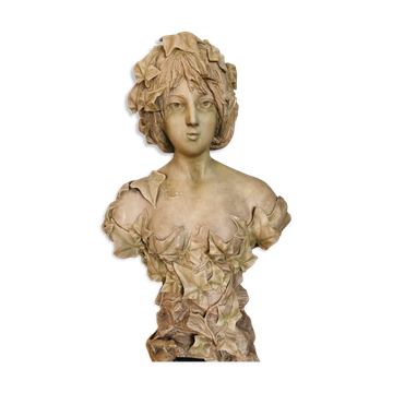 Buste en plâtre