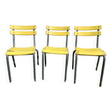 Metal bistro chairs