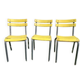 Metal bistro chairs