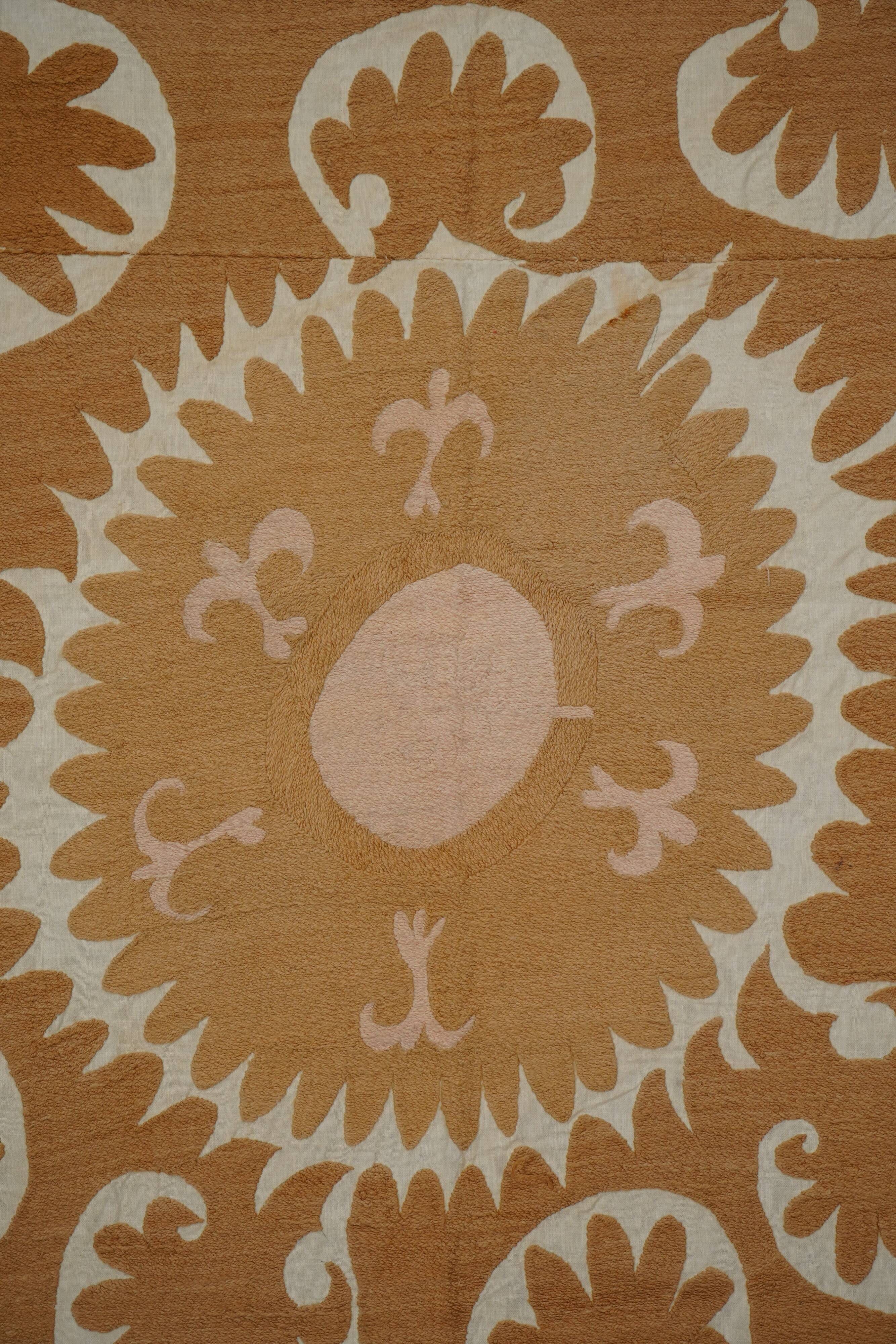 Tapis turc vintage noué à la main