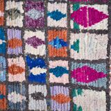 Carpet boucherouite 124x210cm
