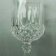 6 verres à pied en cristal