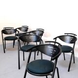 6 vintage design chairs from the 90s