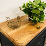 Solid walnut jam cup