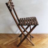 1920's Folding Garden Chair by Gebrüder Thonet