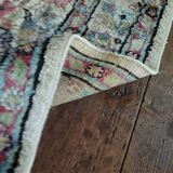 Handmade Pakistani wool and silk rug 128x80cm