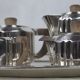 Art-Deco tea set Christofle designer Luc LANEL
