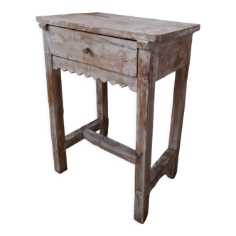 Old weathered console