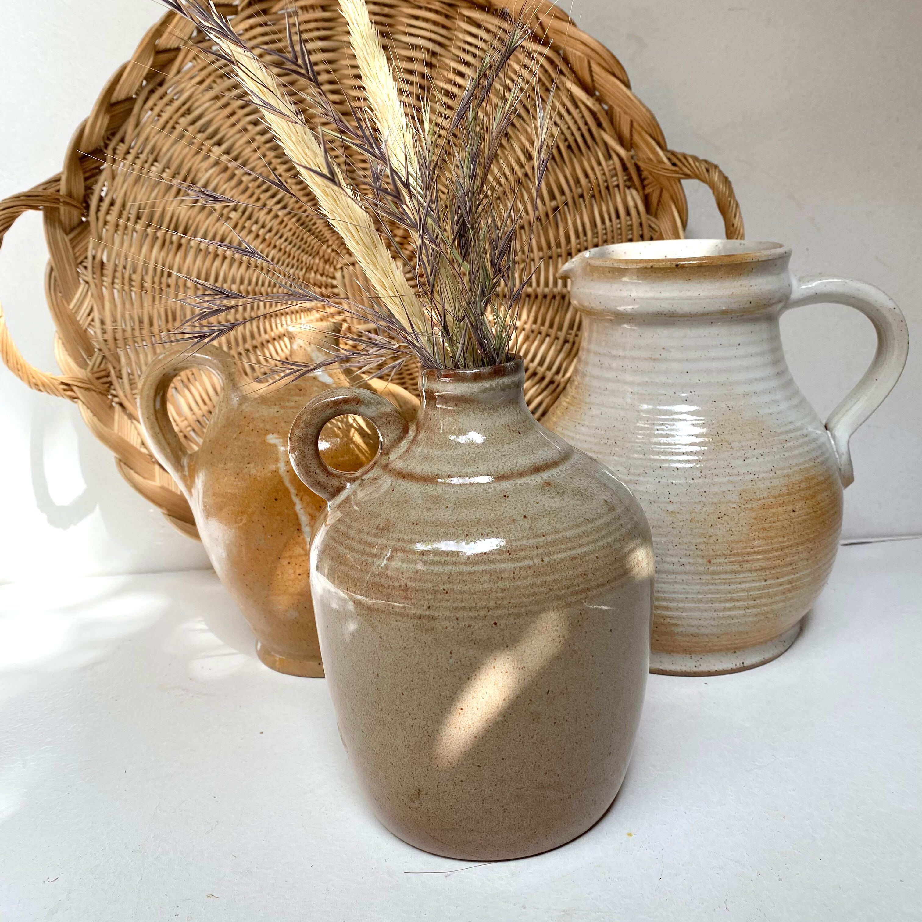 Terracotta sandstone jug