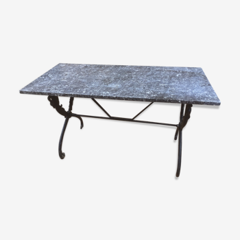 table in marble and base gooseneck
