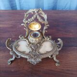 Bronze inkwell style Rocaille XXth