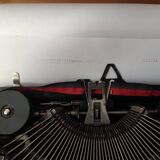 Machine a écrire remington portable modèle 5